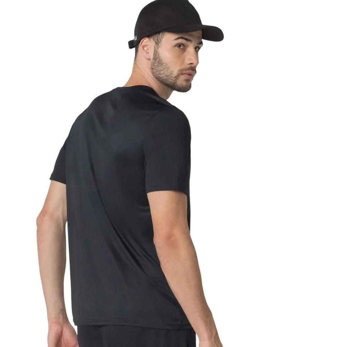 FILA - Polera Fila Basic Sports II Hombre Negro