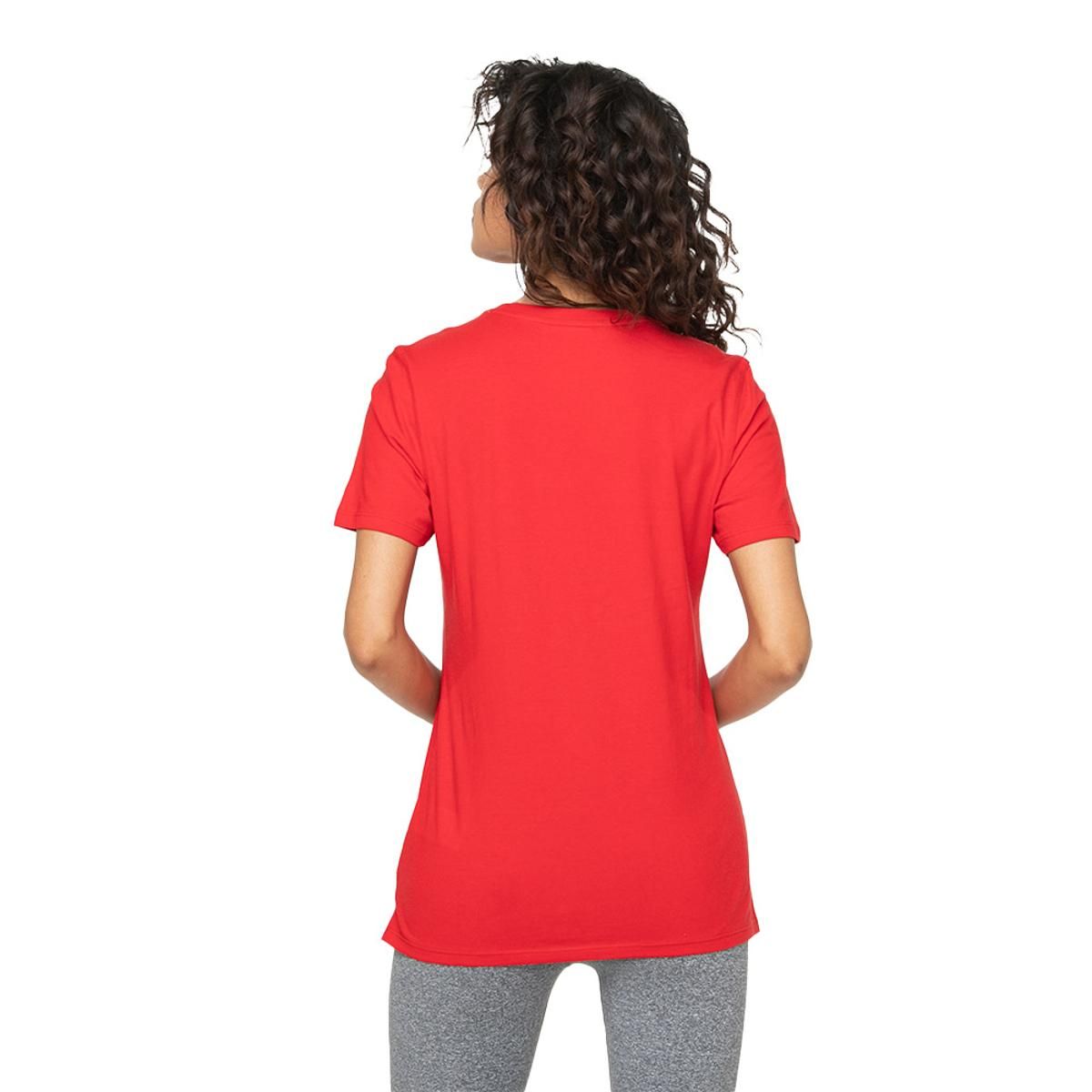 FILA - Polera Fila Letter Premium II Mujer Rojo