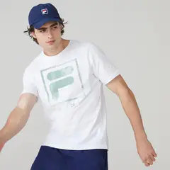 FILA - Polera Soft Urban Hombre Blanco