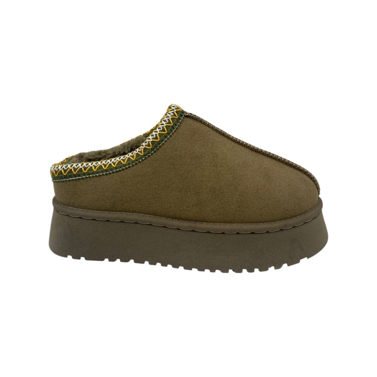 HERIEL - Pantufla Verde Chiporro Mujer