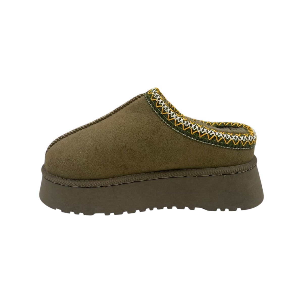 HERIEL - Pantufla Verde Chiporro Mujer