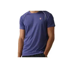 FILA - Polera Tennis Line II Hombre Azul