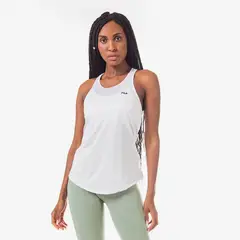 FILA - Polera Basic Sports S/M Mujer Blanco