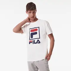 FILA - Polera Stack New Hombre Blanco