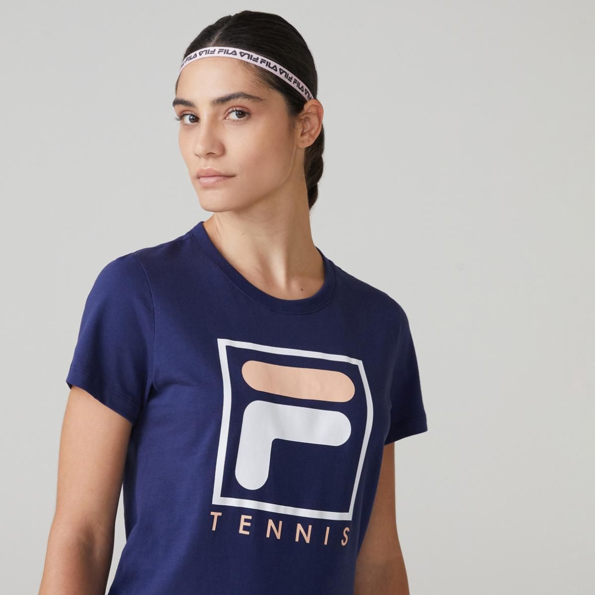 FILA - Polera Fila Soft Urban Mujer Azul