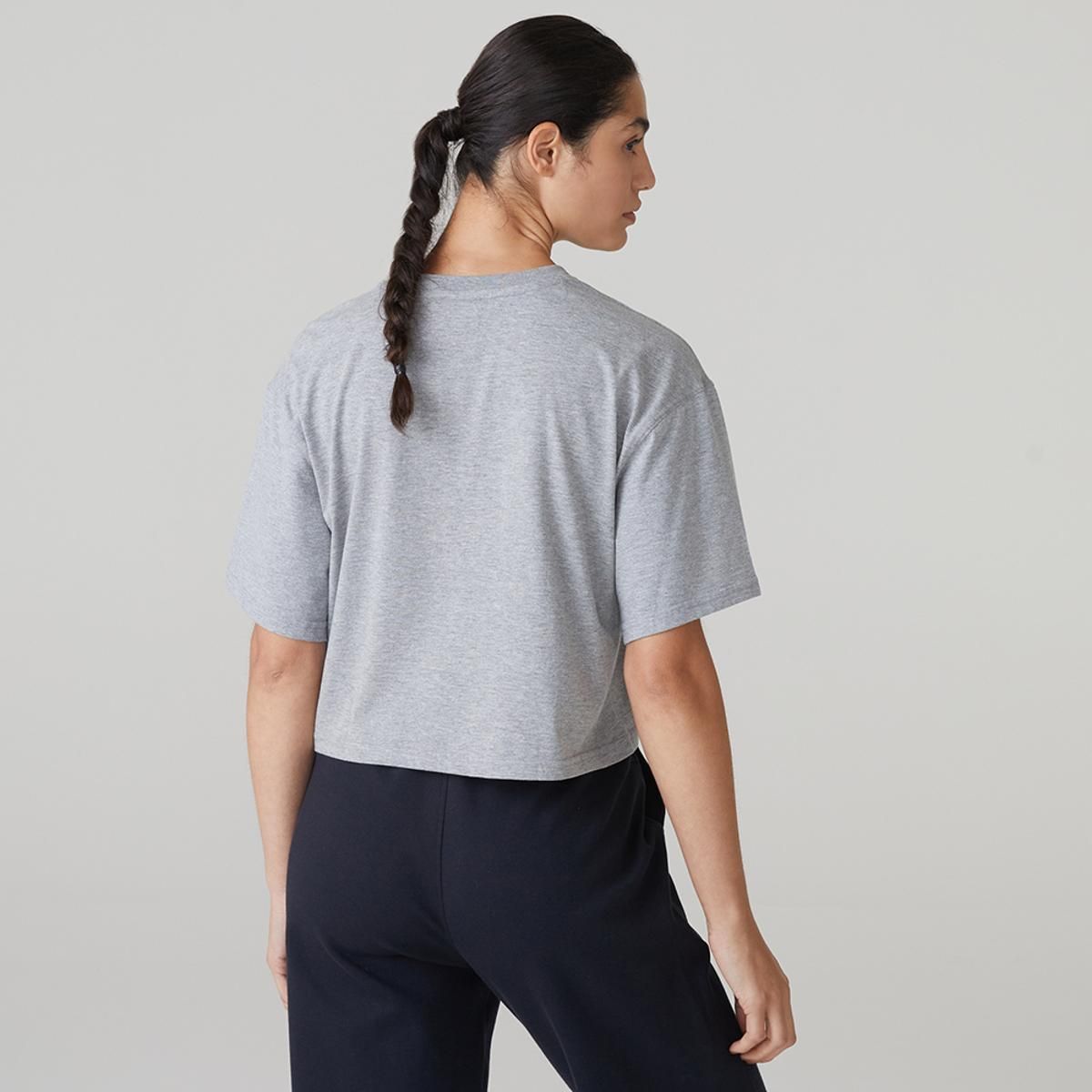 FILA - Polera Fila Stack New Mujer Gris