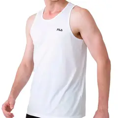 FILA - Polera Basic Sports II Hombre Blanco