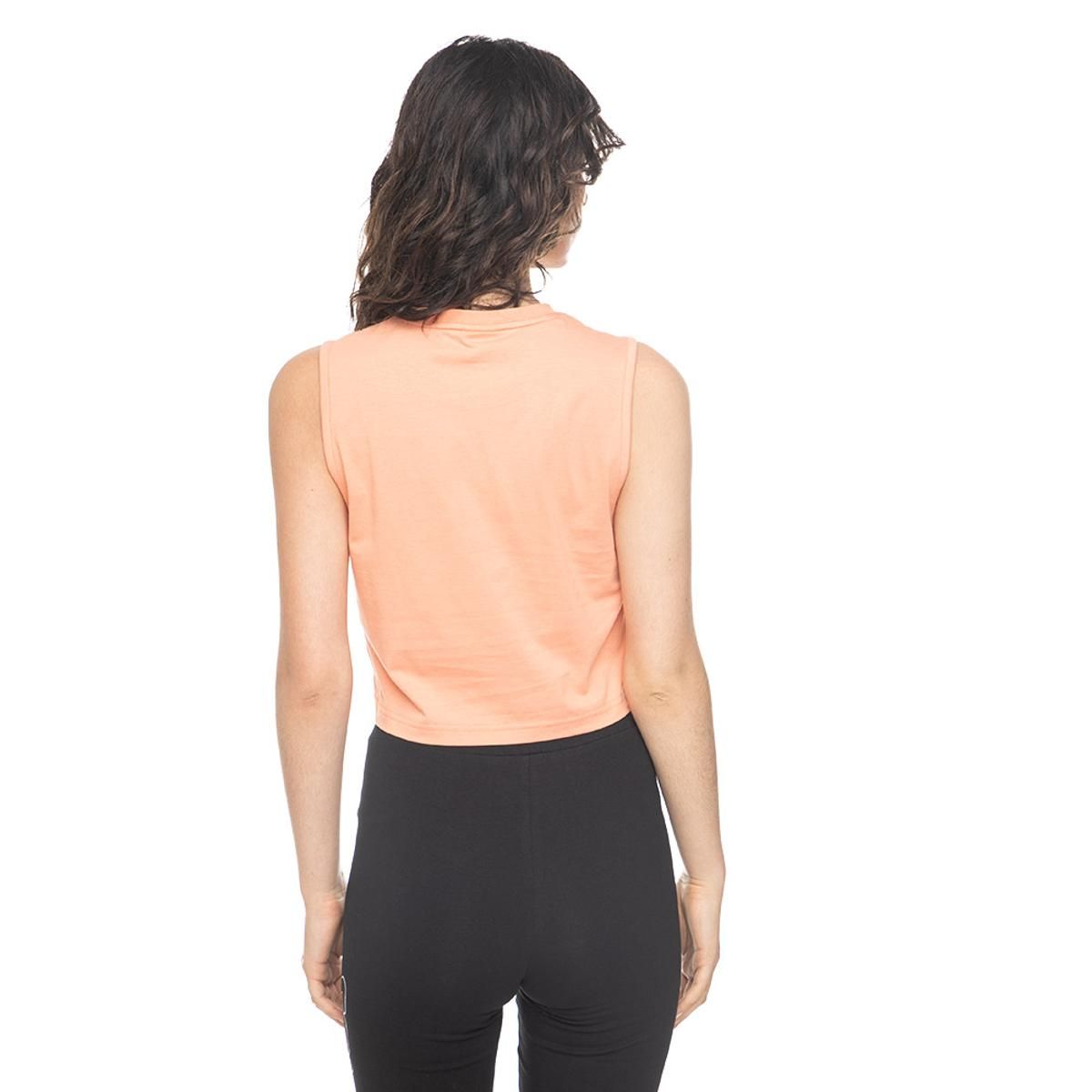 FILA - Polera Fila Letter I S/M Mujer Naranjo