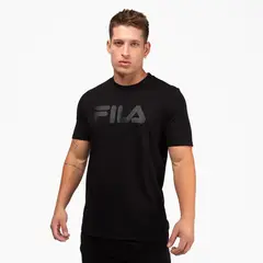 FILA - Polera Letter Premium III Hombre Negro