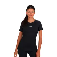 FILA - Polera Racer Mujer Negro