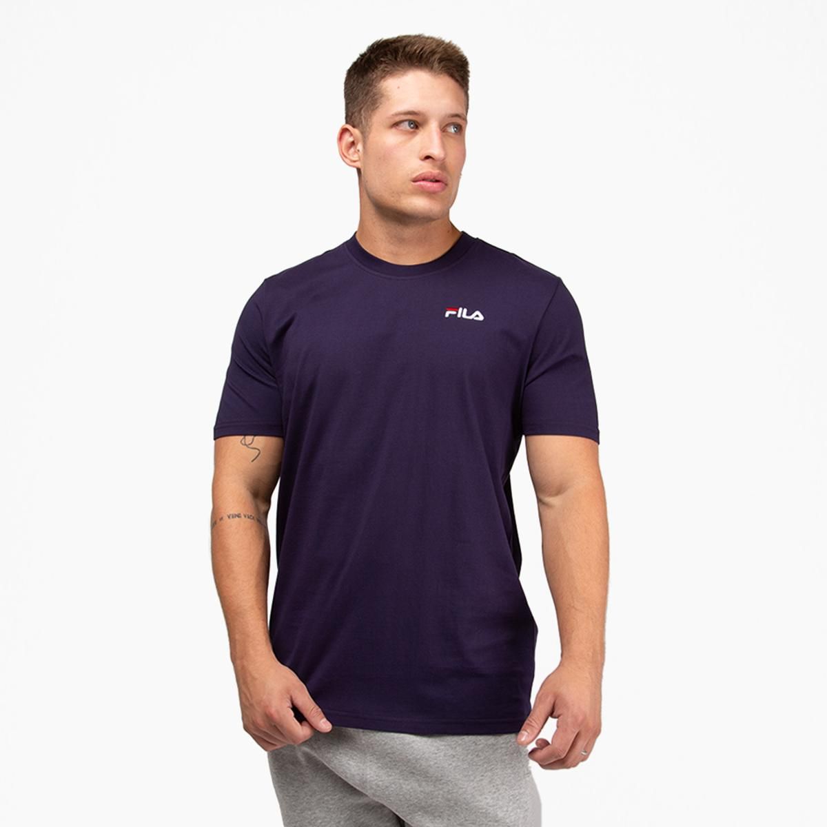 FILA - Polera Fila Classic Hombre Azul
