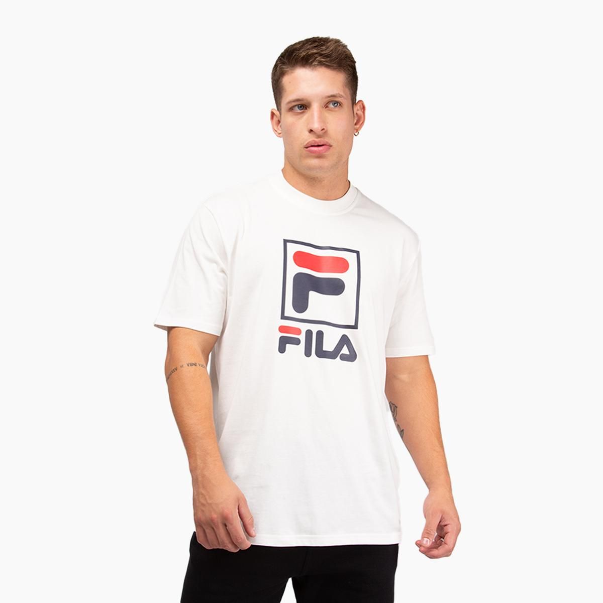 FILA - Polera Fila Letter Premium II Hombre Blanco