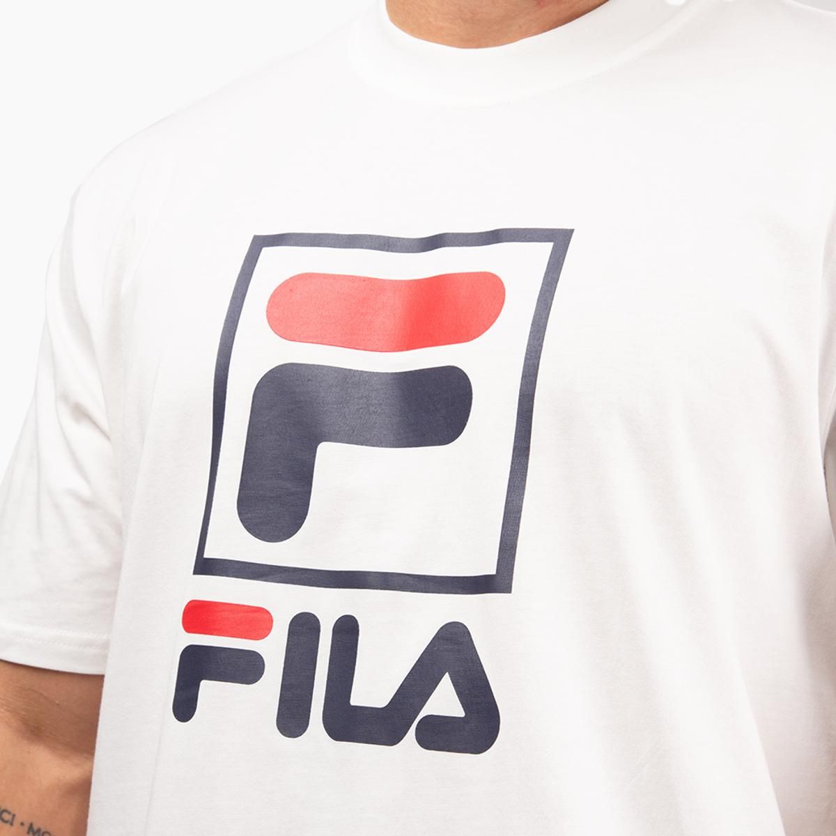 FILA - Polera Fila Letter Premium II Hombre Blanco