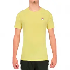 FILA - Polera F-Box Rib Hombre Amarillo