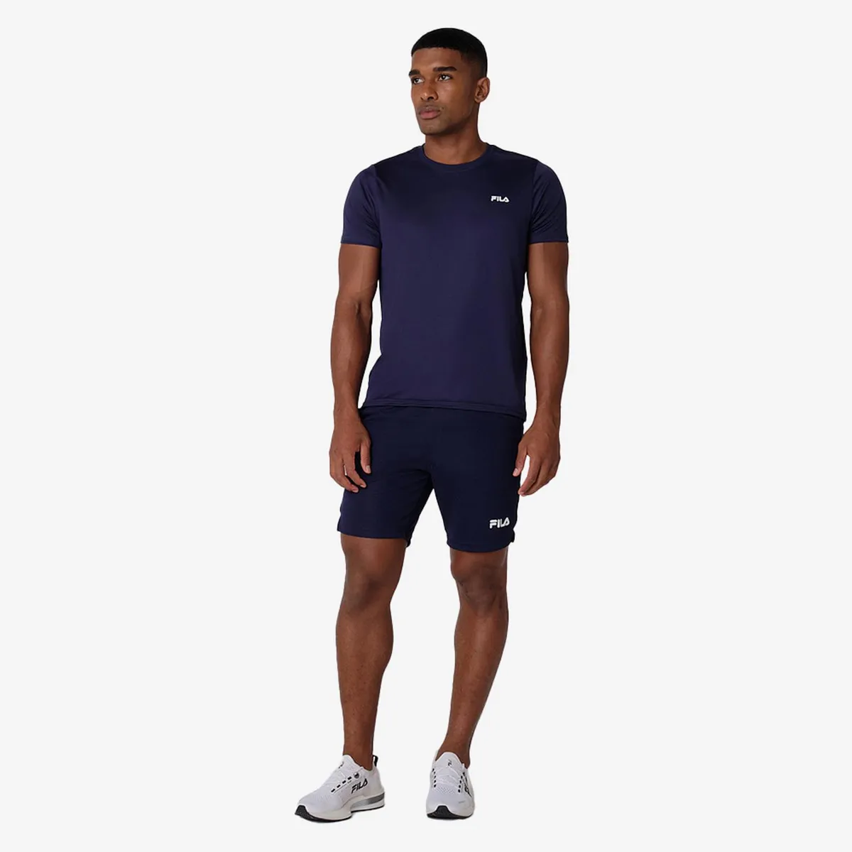 FILA - Polera Fila Basic Sports II Hombre Azul