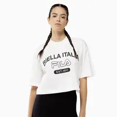 FILA - Polera UC Biella Italia Mujer Blanco