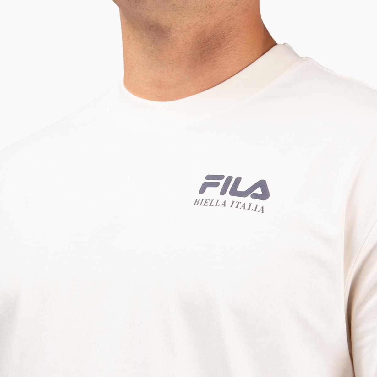 FILA - Polera Fila Comfort Biella 1911 Hombre Blanco