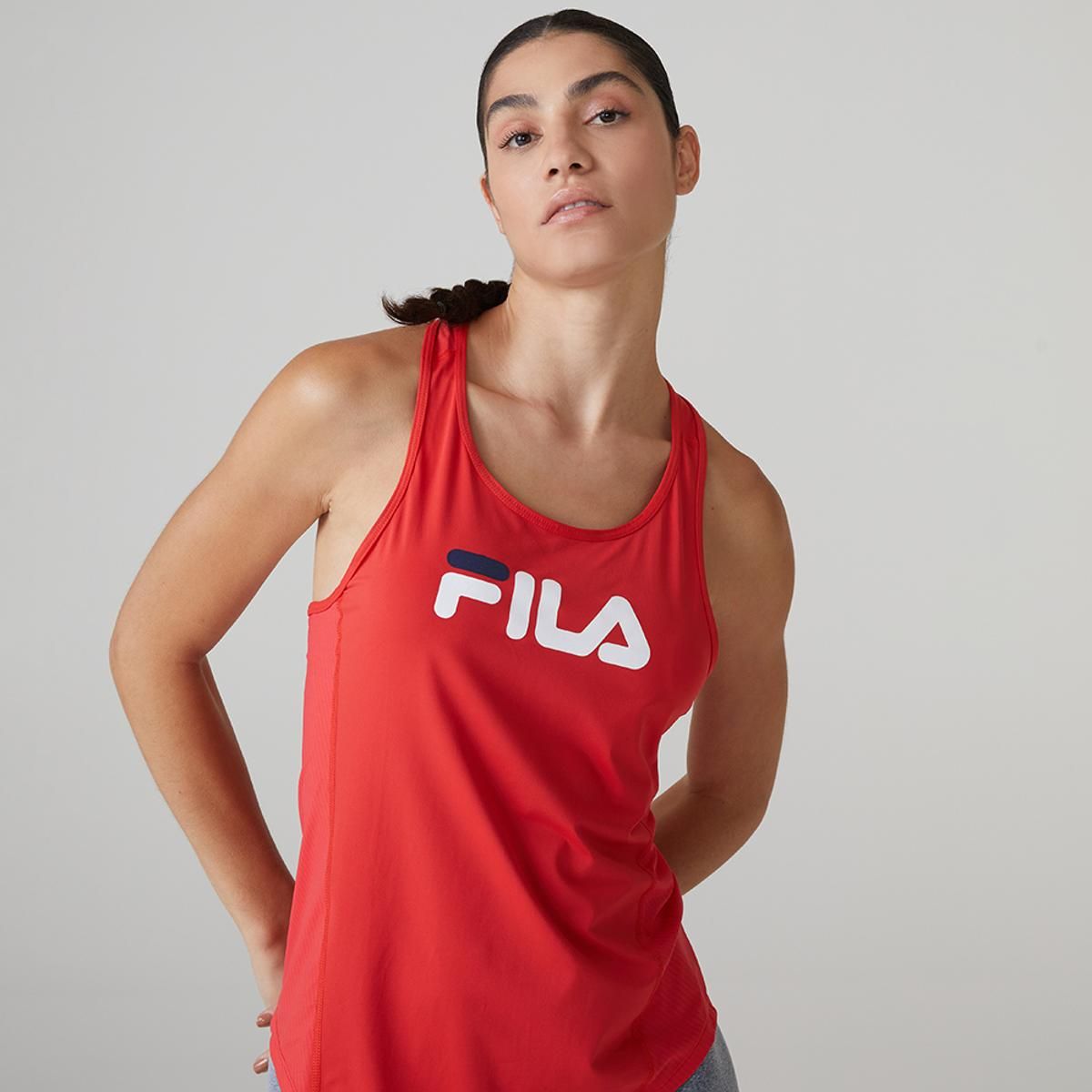 FILA - Polera Fila Pro Mujer Rojo