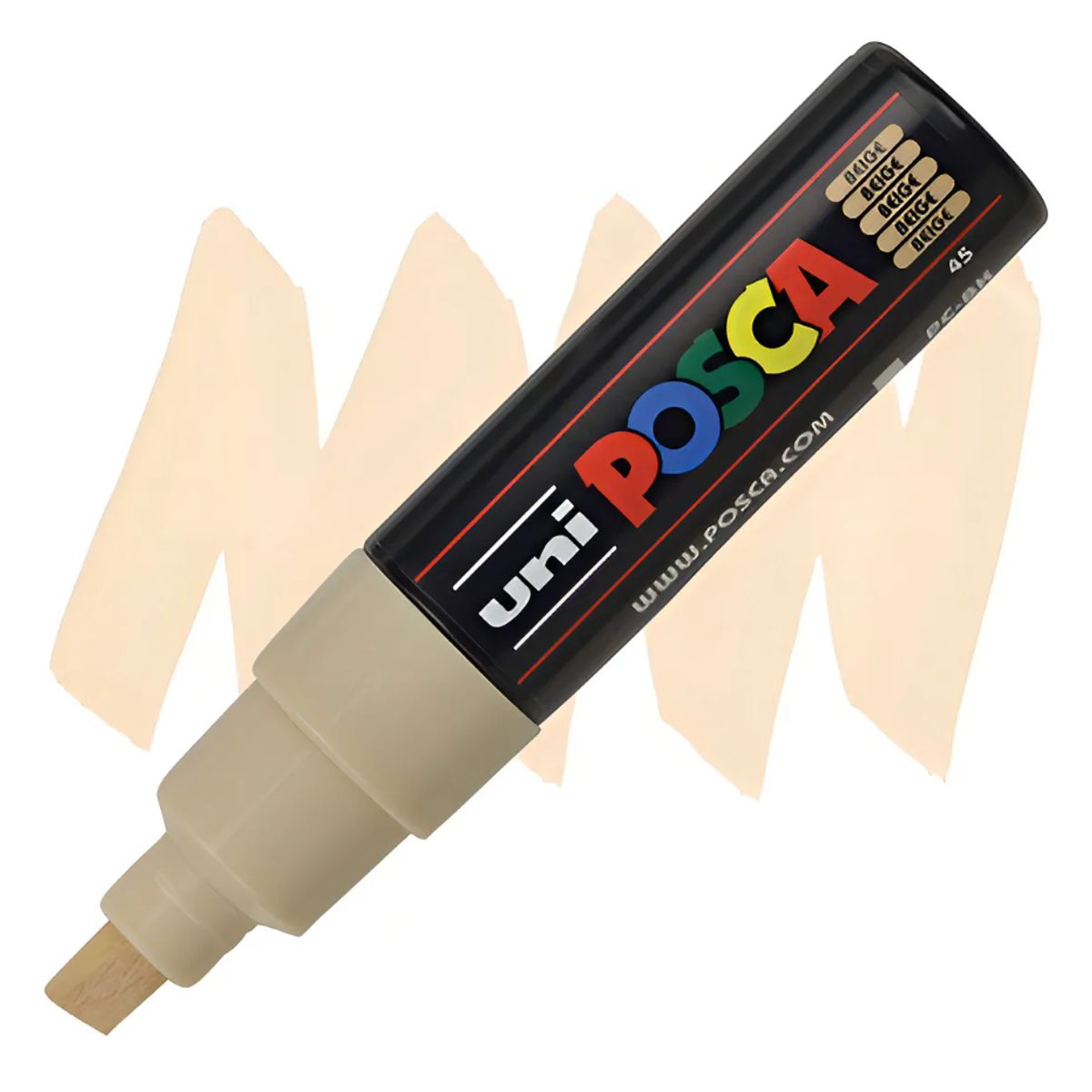UNI POSCA - POSCA MARCADOR ACRILICO  8K BEIGE