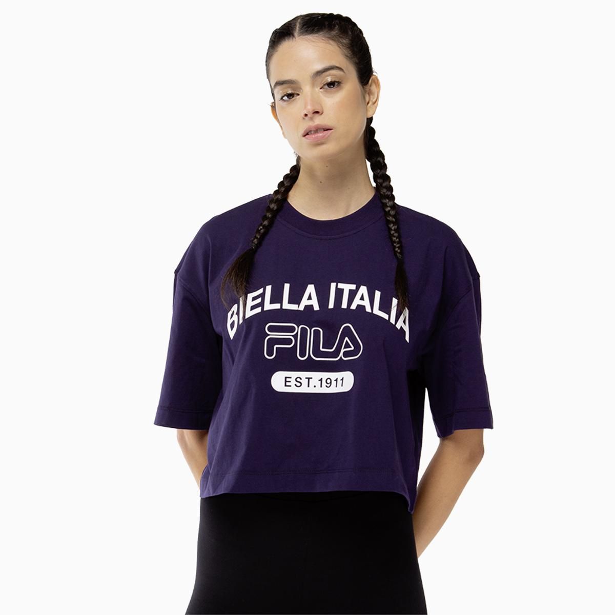 FILA - Polera Fila UC Biella Italia Mujer Azul