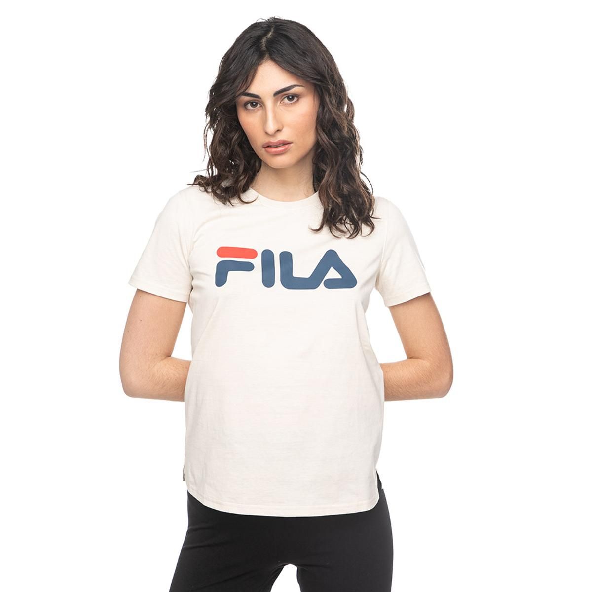 FILA - Polera Fila Letter Premium Mujer Blanco