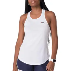 FILA - Polera Basic Sports III Mujer Blanco