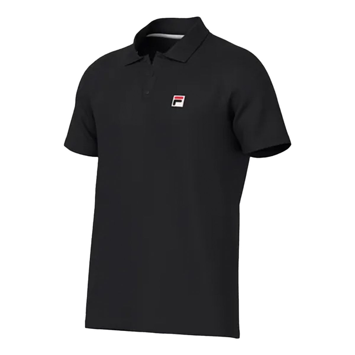 FILA - Polera Polo Tenis Fila F-Box II Hombre Negro