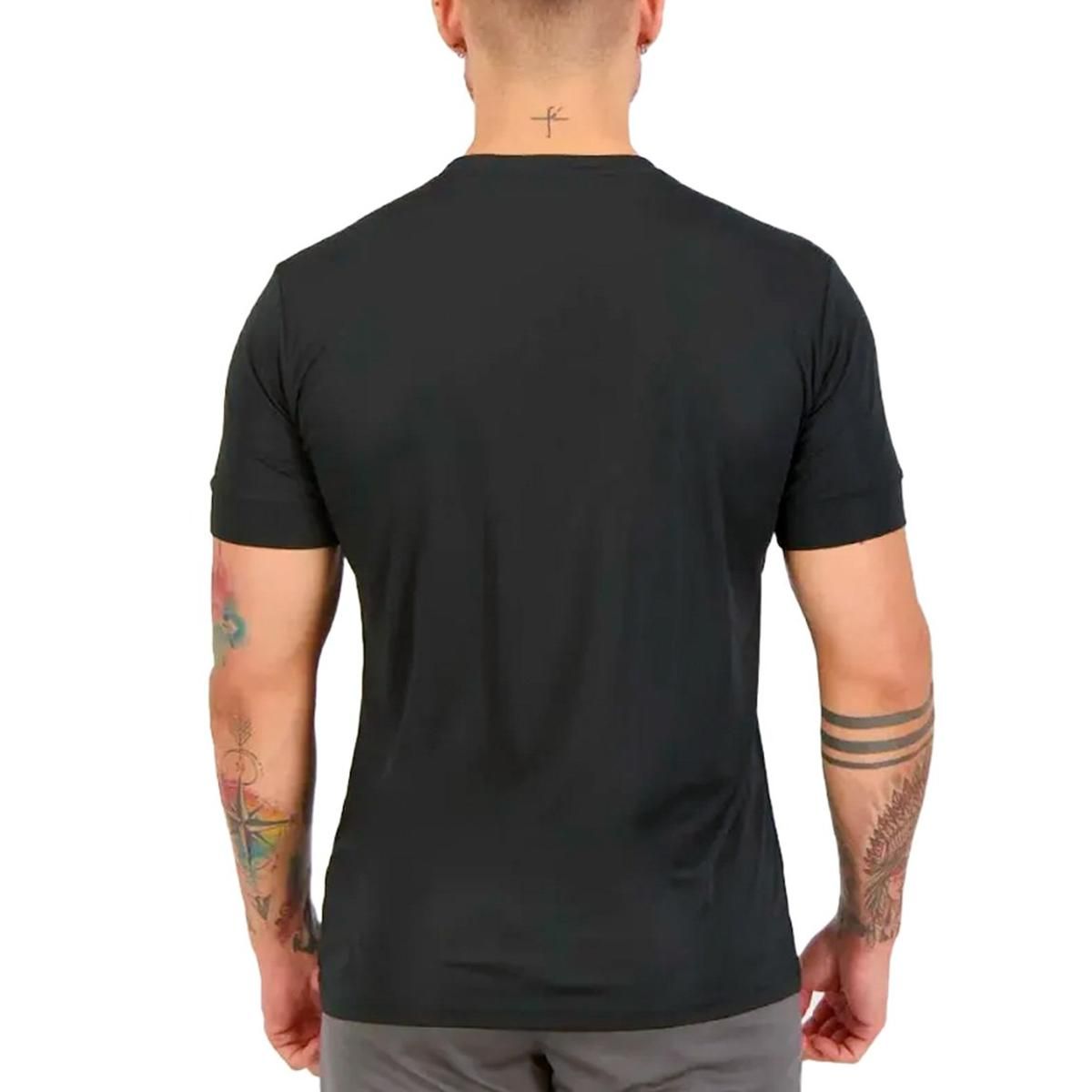 FILA - Polera Fila F-Box Rib Hombre Negro