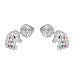 GENERICO - Aros de plata 925 para niña o bebé
