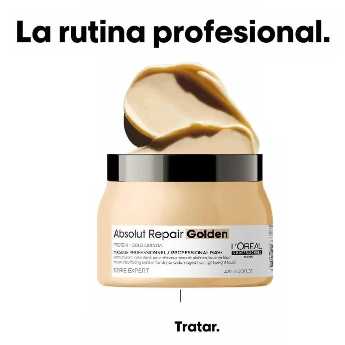 LOREAL PROFESSIONNEL - Máscara Loreal Absolut Repair Golden 500ml