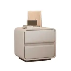 LUBABYCAS - Velador Armado Cuero Sintético Manilla Invisible Model 4