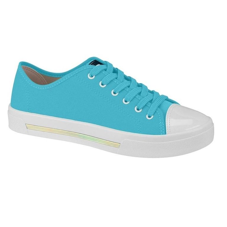 Zapatilla Casual de Mujer Turquesa
