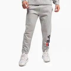 FILA - Pantalón Jogger Letter Hombre Gris
