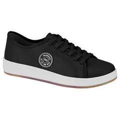 MOLECA - Zapatilla Casual de Mujer Negro