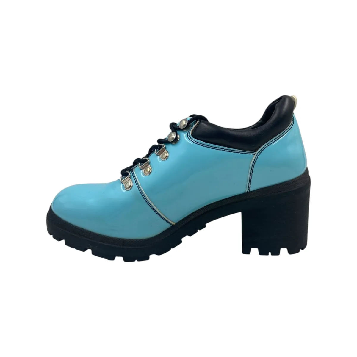 HERIEL - Zapato Azul Charol Mujer