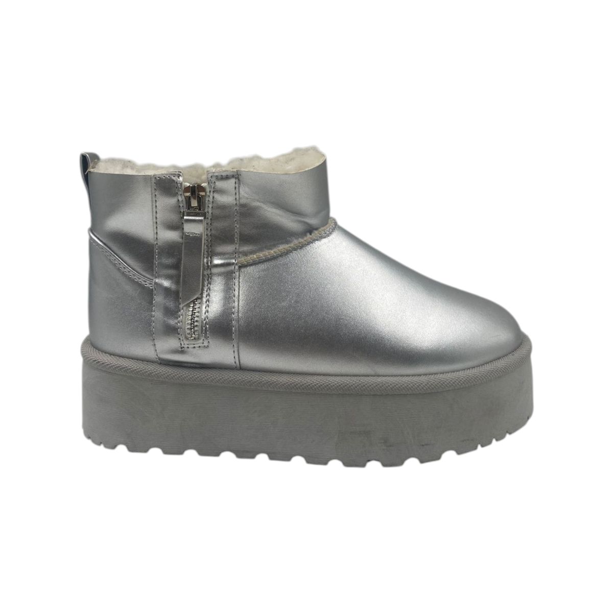 HERIEL - Pantubota Plateada Mujer