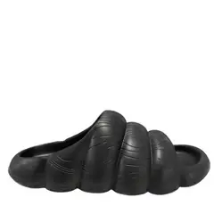 JKS - Sandalia Slip On Clouds Negro Mujer