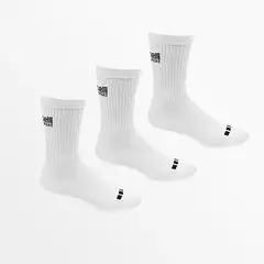 CAPELLISPORT - Tripack Calcetines Blancos Acolchados CS-COOL Tech Capelli