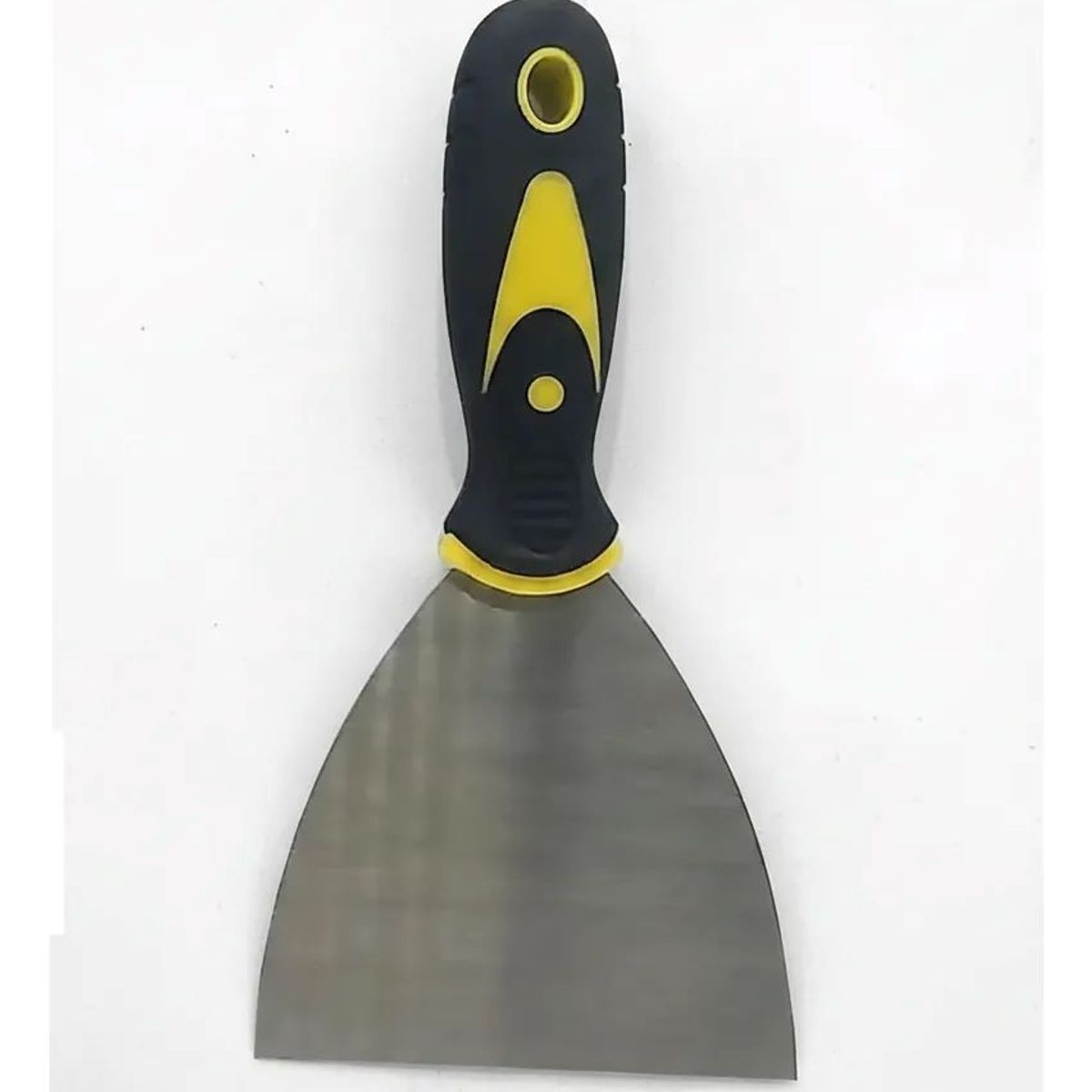 METALFER - Espátula Mango Goma 4 Pulgadas