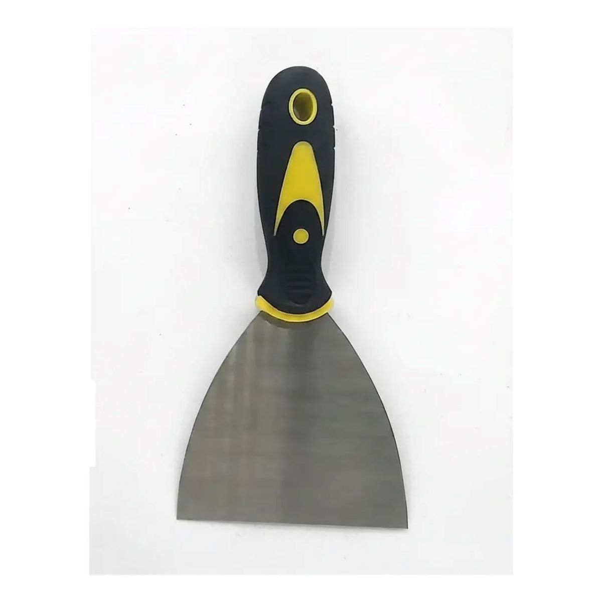 METALFER - Espátula Mango Goma 4 Pulgadas