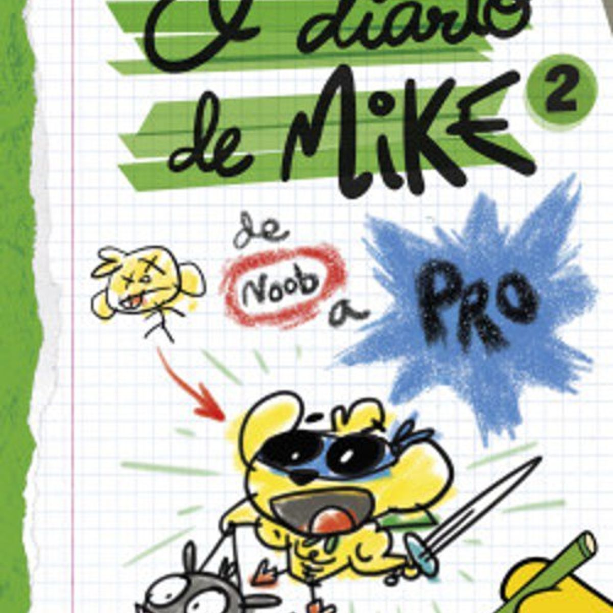 ANTARTICA LIBROS - EL DIARIO DE MIKE 2 DE NOOB A PRO