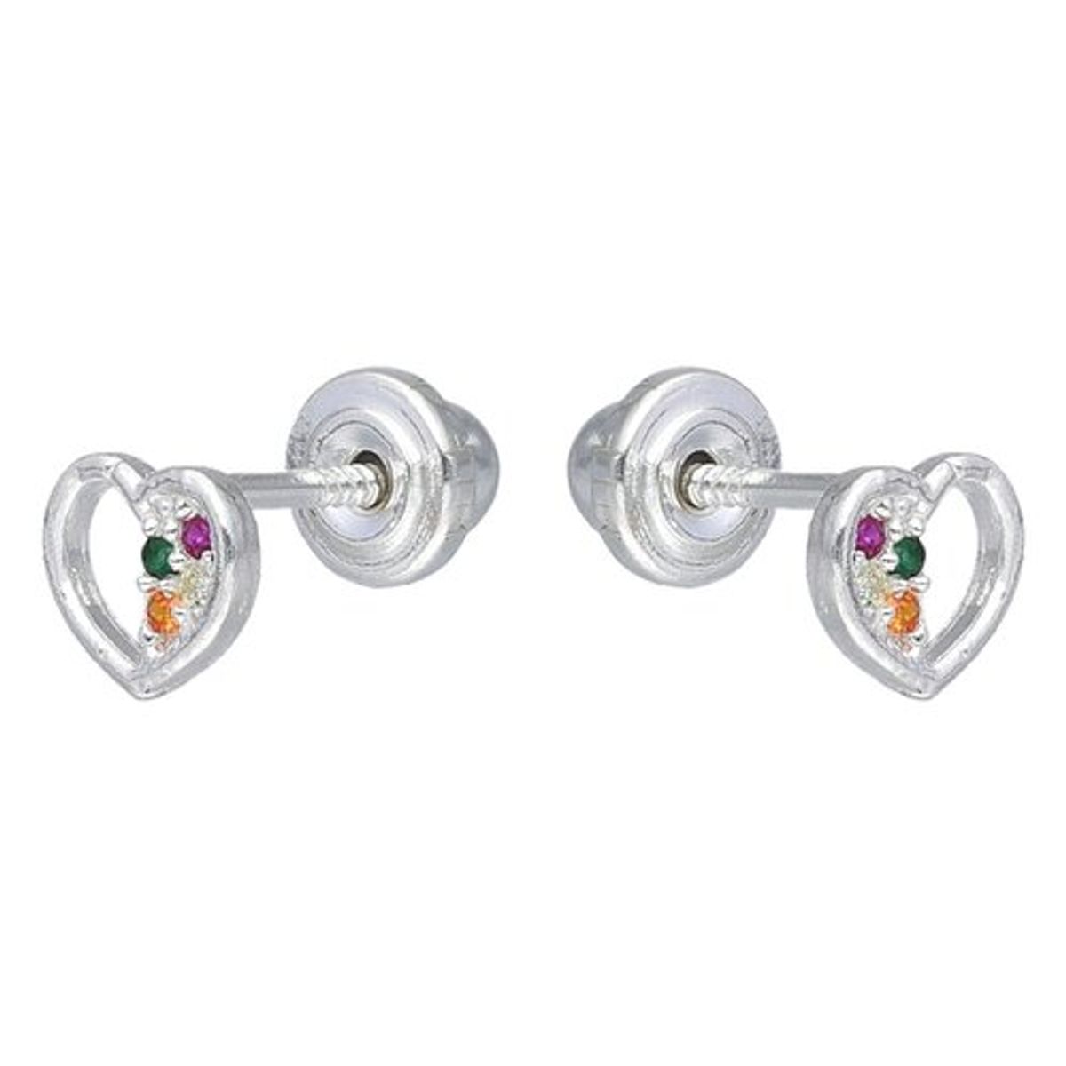 GENERICO - Aros de plata para niña o bebé ideal para regalo libres de plomo y níquel