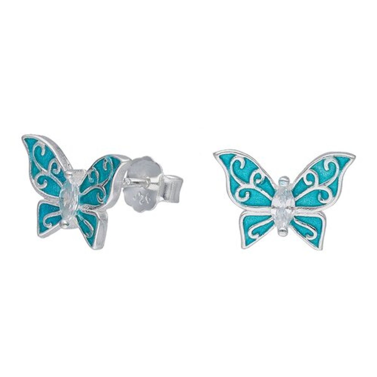 GENERICO - Aros de plata para niña o bebé ideal para regalo libres de plomo y níquel