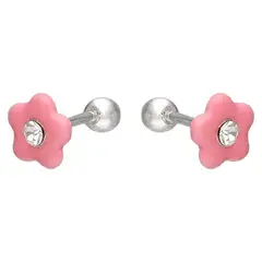 GENERICO - Aros de plata para niña o bebé ideal para regalo libres de plomo y níquel