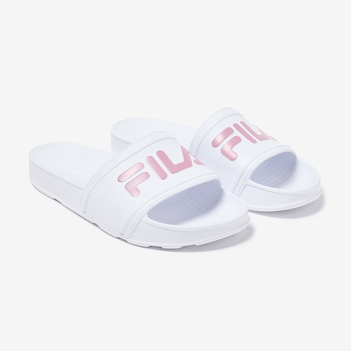 FILA - Sandalia Fila Action Slide Mujer Blanco