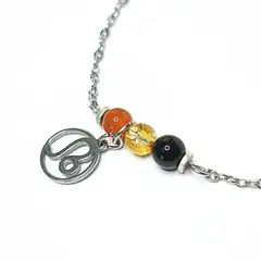 GENERICO - Pulsera con piedras acorde al signo de Leo