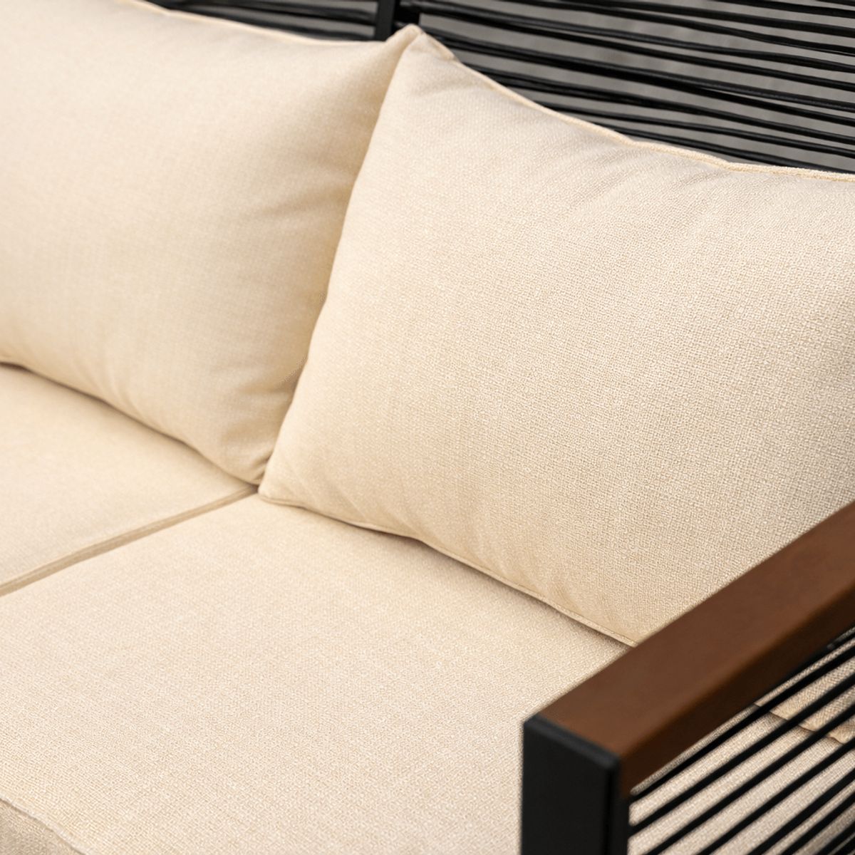 SPACE HOME - Juego Exterior con Sofá y Sillas