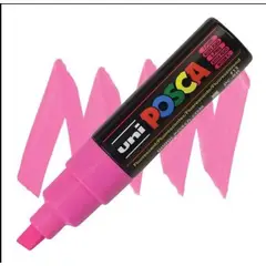 UNI POSCA - POSCA MARCADOR ACRILICO 8K ROSA FLUOR