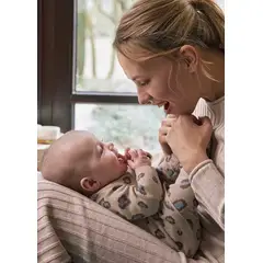 MAYORAL - Conjunto pantalón y jersey estampado recién nacida