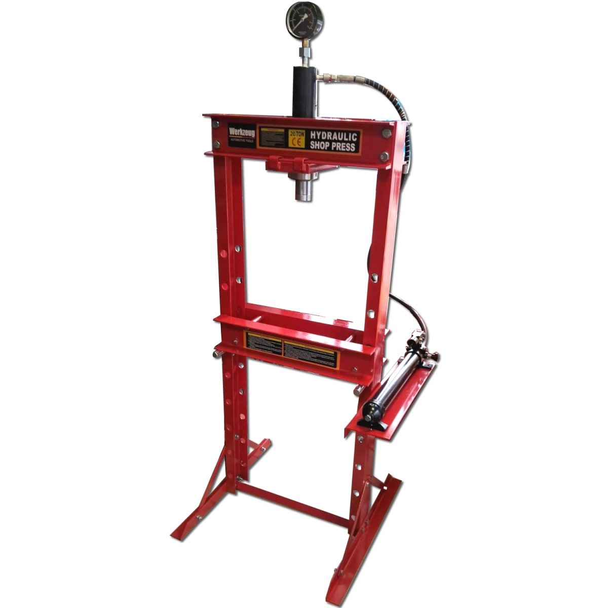 GENERICO - Prensa Hidraulica 20 tons con Manometro Werkzeug